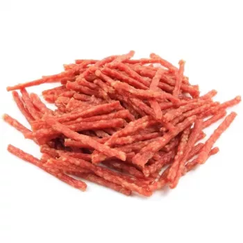 Suņu kārumi PETITTO Sticks ar pīli un rīsiem, 500 g — mīkstas treniņu košļenes pieaugušiem suņiem