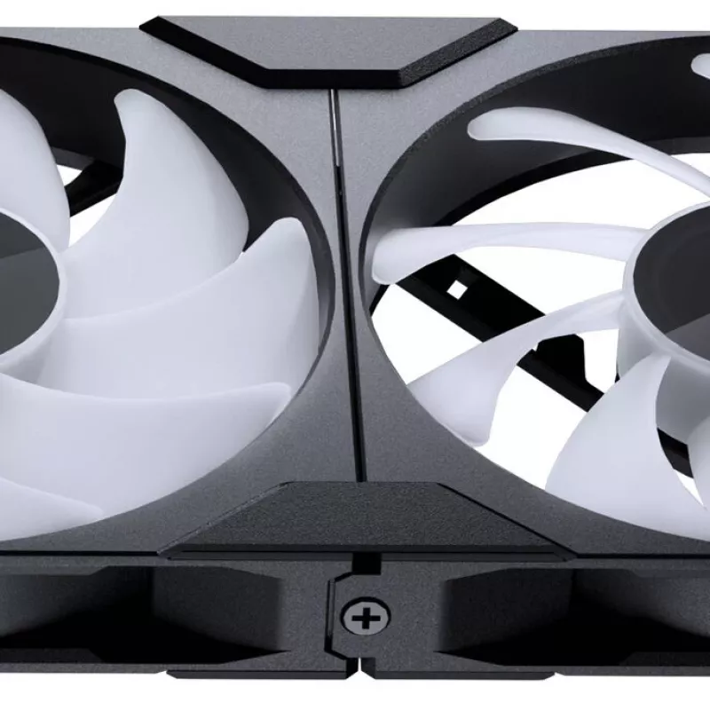 PHANTEKS M25 Gen2 PWM D-RGB 140mm ventilatoru 3 gab. komplekts, melns