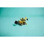 Konstrukciju komplekts LEGO Technic Backhoe Loader 42197 — šarnīrveida stūre, strādājošs iekrāvējs, 104 gab., ieteicamais vecums 7+