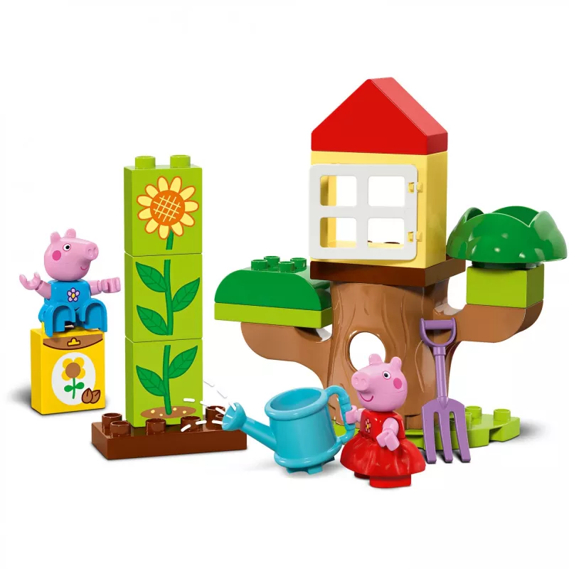 Lego 10431 Duplo Peppa Pig Dārza un Koka mājas rotaļu komplekts