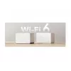 Bezvadu maršrutētājs MERCUSYS Halo H85X 2 gab. komplekts Dual Band Wi‑Fi 6 līdz 3000 Mbps mesh sistēma