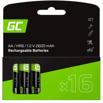 Ni-Mh akumulatori AA R6 2600mAh x16