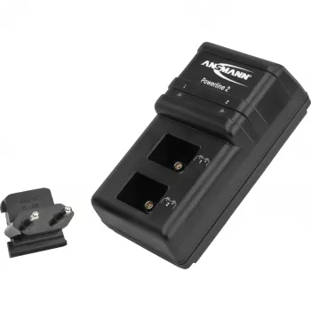 ANSMANN POWERline 2 - akumulatora lādētājs - 2x9V (5107043)