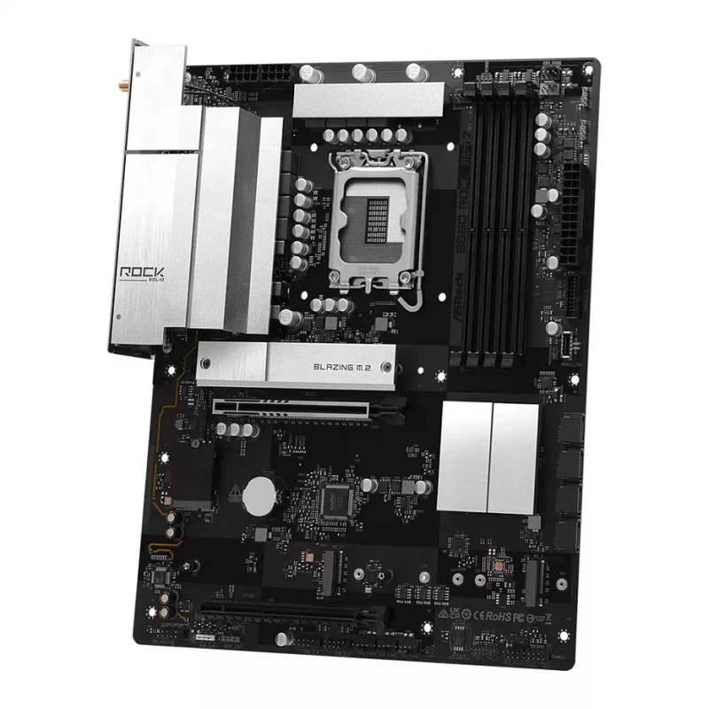 ASRock B860 Rock WiFi 7 ATX mātesplate