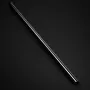 Bitspower None Chamfer misiņa caurule 14mm AD, 500mm, spīdīgi melna