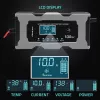 Lādētājs QOLTEC 52493 12V 10A ar remonta funkciju AGM baterijām