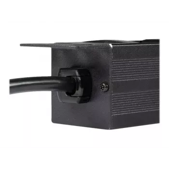 LogiLink - Stromverteilungseinheit (Rack - einbaufähig) - 3500 Watt - Eingabe, Eingang CEE 7/7 - Ausgangsanschlüsse: 8 (2 x USB, 8 x CEE 7/7) - 1U - 4