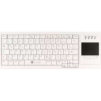 Klaviatūra GETT CleanType Xtra Touch WL kompakta TKL bezvadu 2,4 GHz QWERTZ