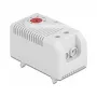 Termostats DELOCK 66824, plastmasas korpuss, IP20, 30 W, 250 V, 10 A, 43×60×33 mm, pelēks/sarkans
