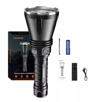Lukturis Superfire TF01 1000 lūmenu uzlādējams, modelis Godfire