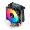 CPU dzesētājs Jonsbo CR-1400E 92mm ARGB melns — 92 mm ventilators, ARGB apgaismojums