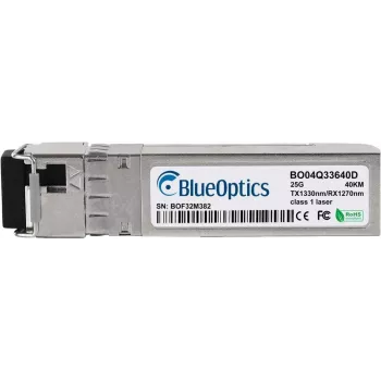 SFP28 raidītājs BlueOptics BO04Q33640DIN 25GBASE-BX-D vienmoda 25 Gb/s 40 km