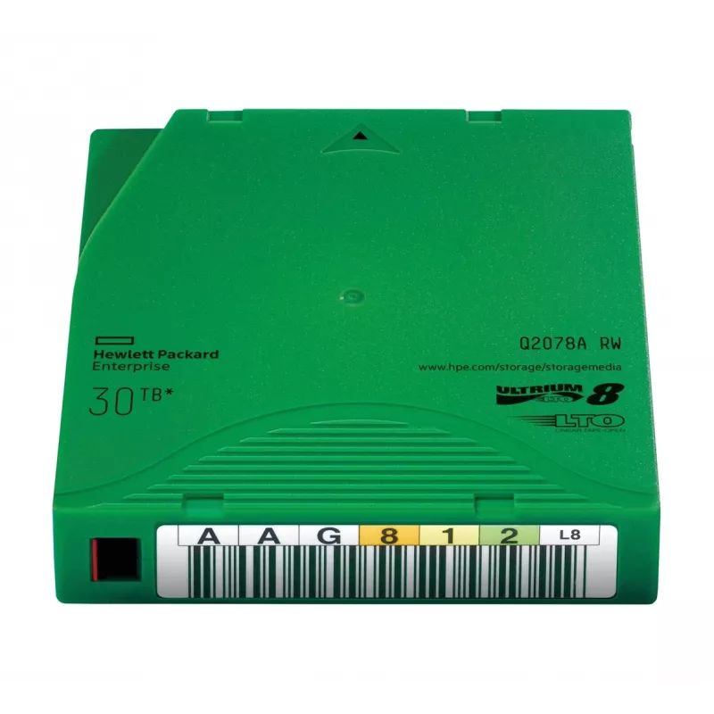 HPE LTO-8 Ultrium 30TB RW datu kārtridžs
