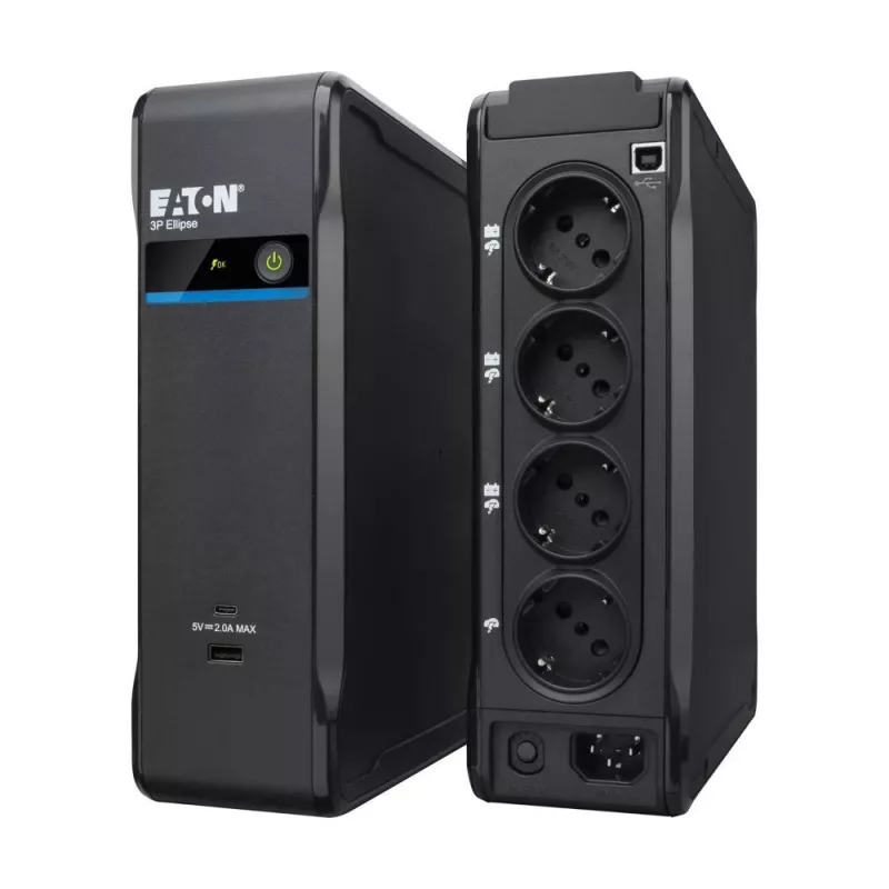 Nepārtrauktas barošanas avots EATON 3P ELLIPSE 700 USB DIN 3P700UD 700VA trīsfāžu