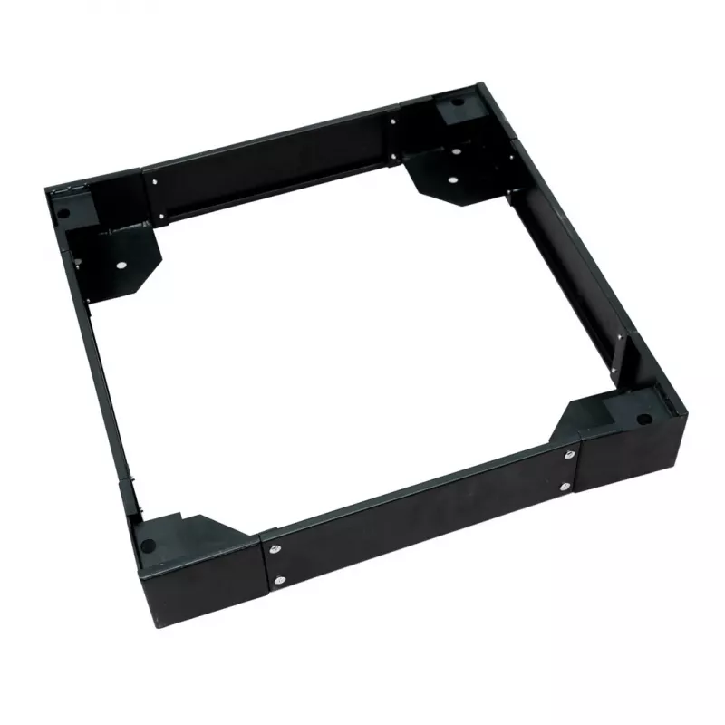 Rack plinth Extralink Plinth 800x1000 Melns Metal 100mm