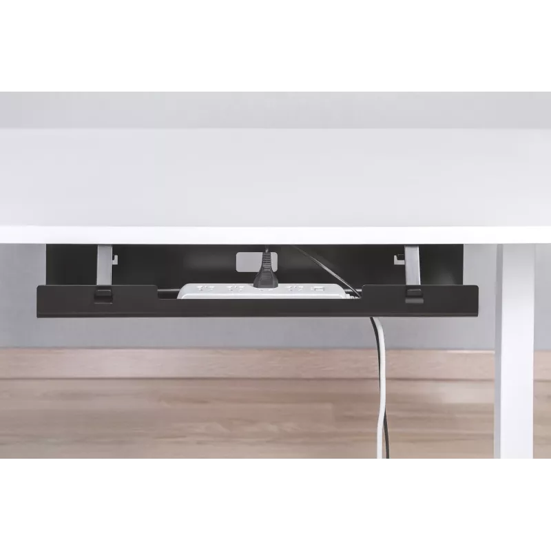 Digitus DA-90450 Kabeļu pārvaldības tvertne 600x135x108mm Melns tērauds 1