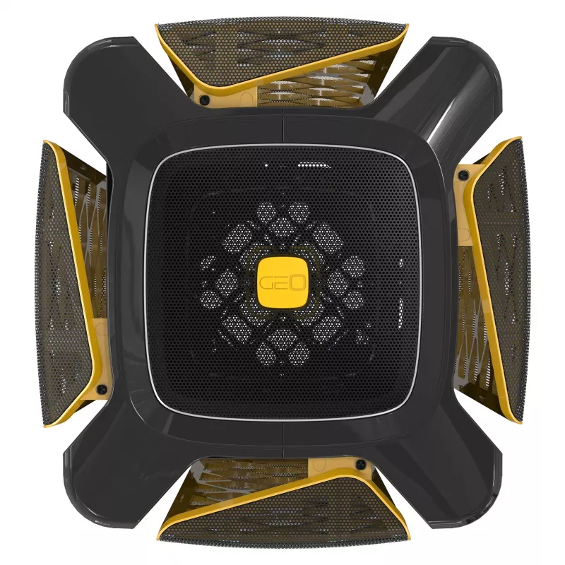 Datora korpuss Geometric Future M2 THE ARK Mini-ITX korpuss melns