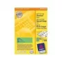 Pašlīmējošā printera uzlīme AVERY 3454 Zaļa 105 x 37 mm