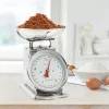 Mehāniskie virtuves svari ProfiCook PC-KW 1247 — nerūsējošais tērauds, 5 kg ietilpība, 1 L bļoda, taras funkcija