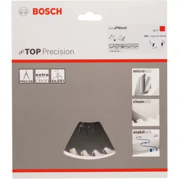 Bosch 2608642386 ripzāģa asmens 16,5 cm