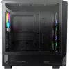 PC korpuss Montech X5 Midi Tower Melns ATX 3x140mm ventilatori