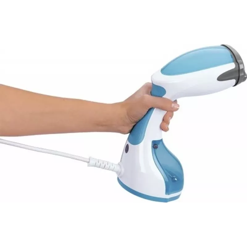 Tvaika gludeklis MPM MZP-01 ar nerūsējošā tērauda zoli, 1200 W, 0,25 L noņemama tvertne, nepārtraukts tvaiks 36 g/min, zils