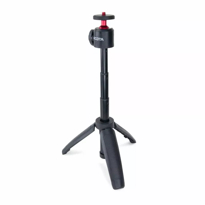 Dicota tīmekļkameras statīvs Darba augstums = 147 - 245 mm Melns Lodveida galva