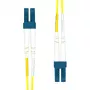 Optiskās šķiedras ielāpu vads ProXtend FO-LCLCOS2D-010 LC‑LC UPC OS2 dupleksais 10 m