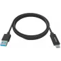 Vision Professional - USB kabelis - USB A tipa (vīr.) uz USB-C (vīr.) - USB 3.1 - 2 m - Melns