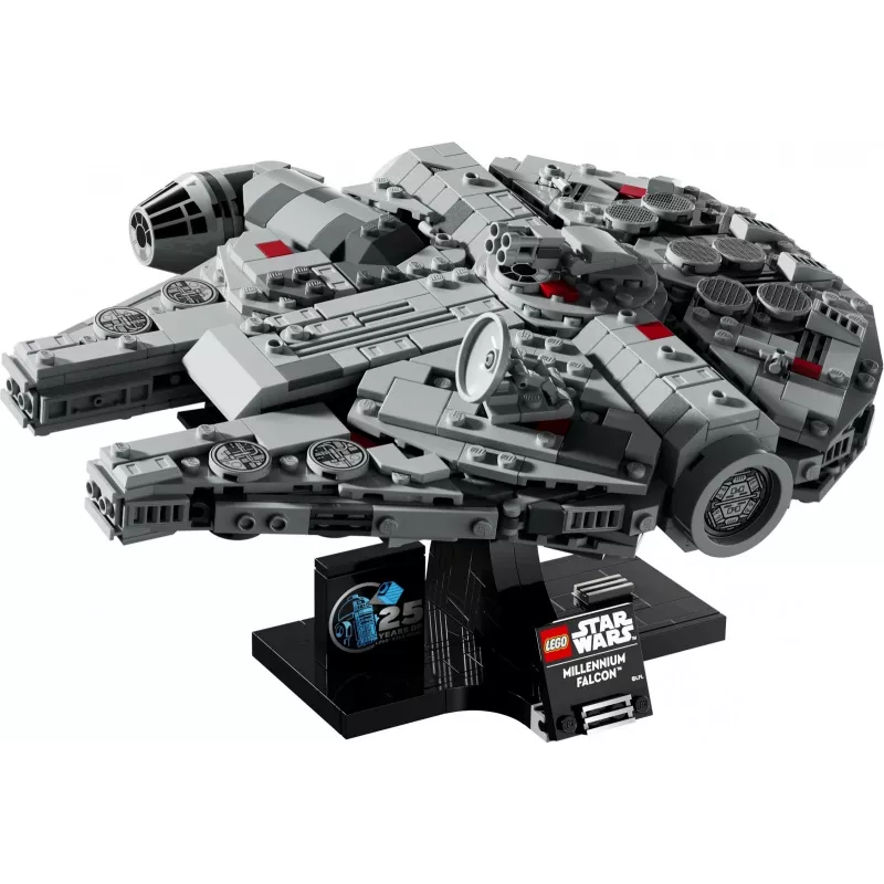 LEGO Star Wars Millennium Falcon 75375 modelu komplekts — 1351 gab., 18+, 190×240×130 mm