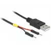 USB kabelis DeLOCK 85402 0.3 m USB A melns