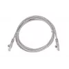 LAN ielāpu vads Extralink Cat.5e UTP 2 m, RJ-45 uz RJ-45, pelēks