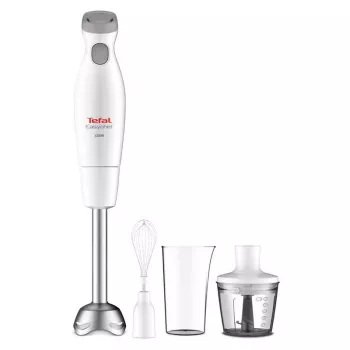 Tefal Easychef HB4531 iegremdējamais blenderis, 450 W, balts/nerūsējošais tērauds (HB453138)
