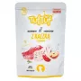 Mitrā suņu barība TufTuf Duck with Apple 300 g — konservēta pilnvērtīga maltīte pieaugušiem suņiem, 69% mitruma, 9,8% olbaltumvielu