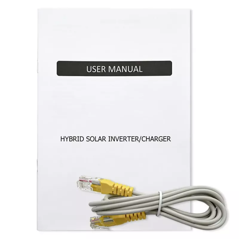 Hibrīdais saules invertors Off-Grid 6200W | 120A