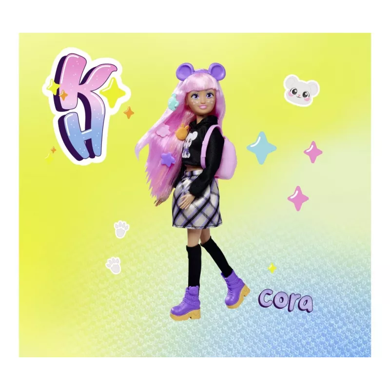 Kawaii Hi Cora Leļļu komplekts ar aksesuāriem 595-3976