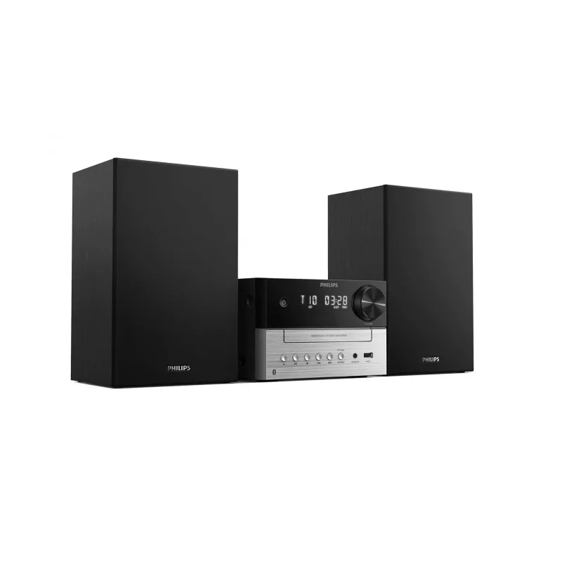 Philips TAM3205M2 mājas audio sistēma Mājas audio mikrosistēma 20 W Melna, Sudraba