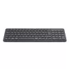 Bezvadu daudzaparatūras tastatūra WK-300 melna