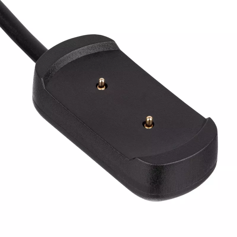 Iekštelpu lādētājs Akyga AK-SW-02 viedpulkstenim melns USB 5V 1m
