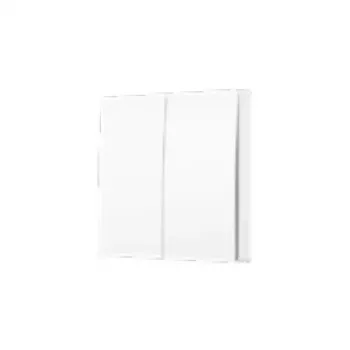 TP-Link Tapo Smart Light Switch 2-Gang 1-Way, Tilt, balta, 91.5 mm, 100.5 mm, 55.5 mm, 200 g
