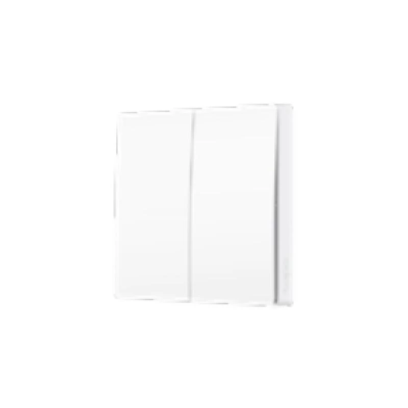 TP-Link Tapo Smart Light Switch 2-Gang 1-Way, Tilt, balta, 91.5 mm, 100.5 mm, 55.5 mm, 200 g