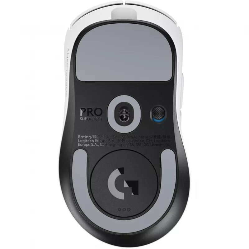Pele Logitech G PRO X SUPERLIGHT 2 DEX RF Wireless + USB Type-A