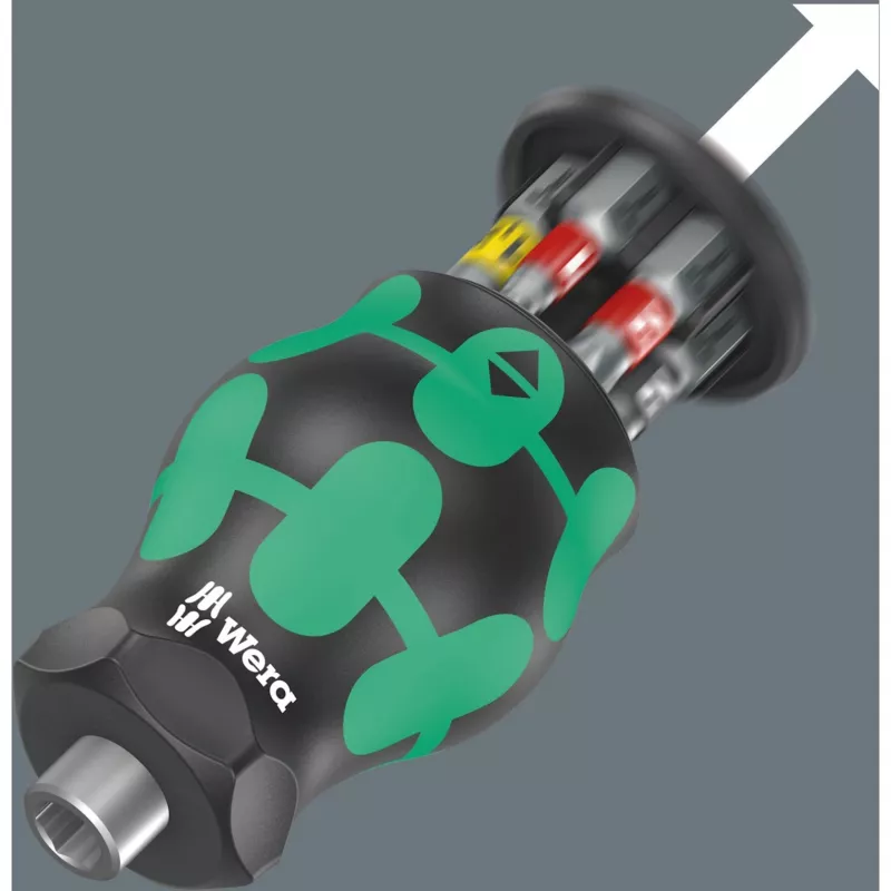 Wera Kraftform compact Stubby Magazin 2 Multi-bit skrūvgriezis Taisnais skrūvgriezis