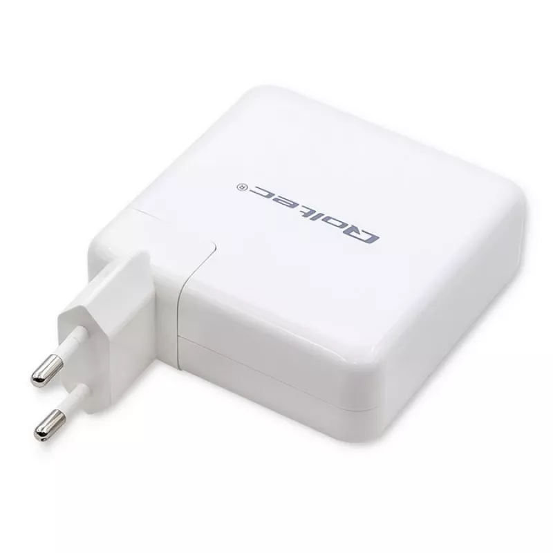 Qoltec GaN lādētājs FAST 108W | 5-20V | 3-4.7A | USB C | Balts