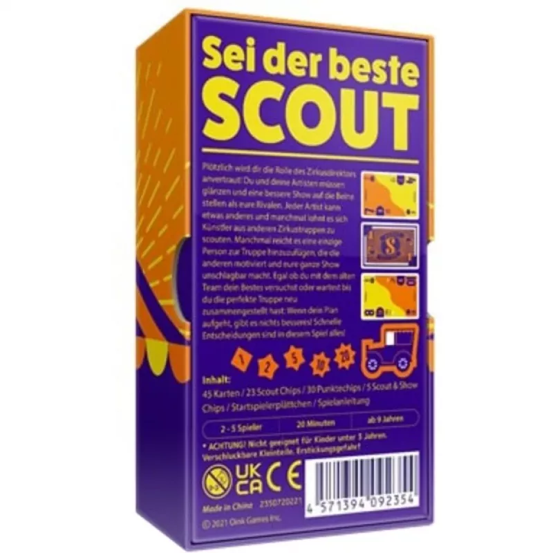 Scout, Kāršu spēle