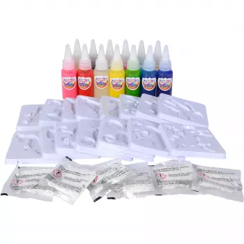 Ūdens bāzes želeja radošai spēlei SIMBA Crafts Simba Aqua Gelz Colossal Set 106322566