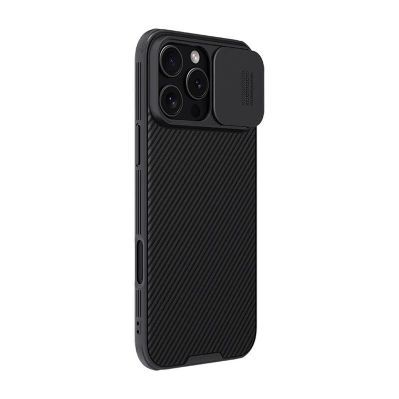Nillkin CamShield Pro iPhone 16 Pro Case (Melns)