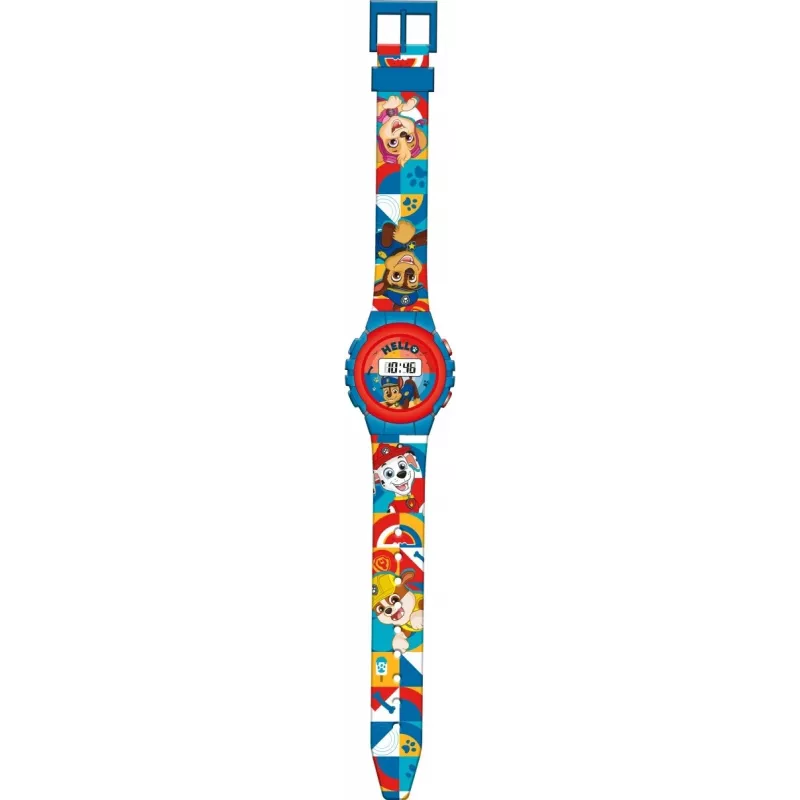 Kids Euroswan rokas pulkstenis Paw Patrol modelis PW19943 — bērnu analogais/digitālais pulkstenis