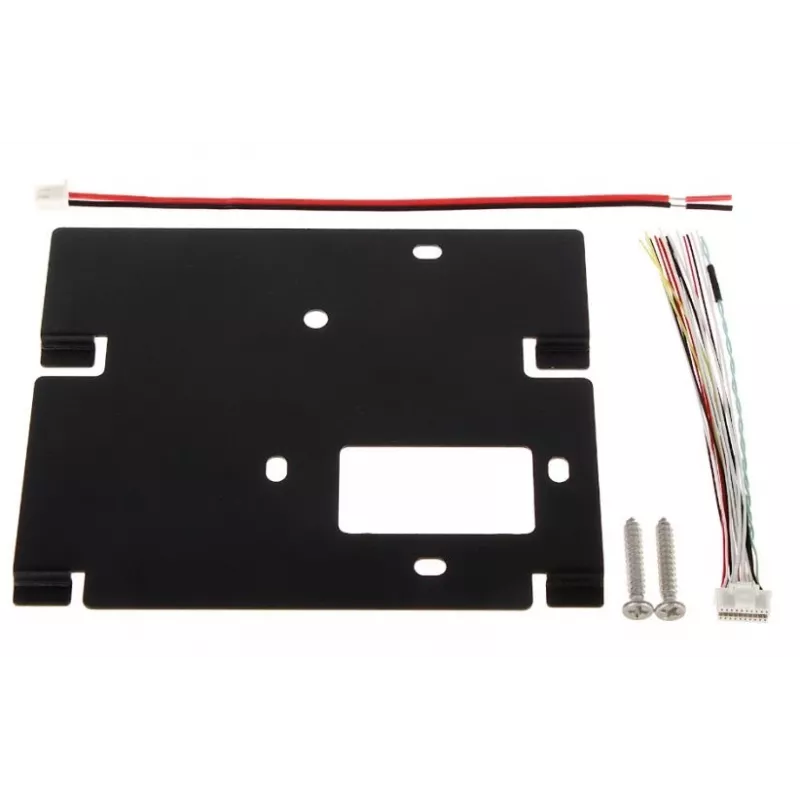 Video domofons Hikvision DS-KH6320-TE1, 7 collu kapacitatīvs skārienekrāns, PoE, 1024×600, MicroSD līdz 32GB, Ethernet, Linux