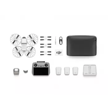 Quadcopter DJI Flip Fly More Combo RC 2 — 4 rotori, 48 MP kamera, 3840×2160, max ātrums 16 m/s, diapazons 14000 m